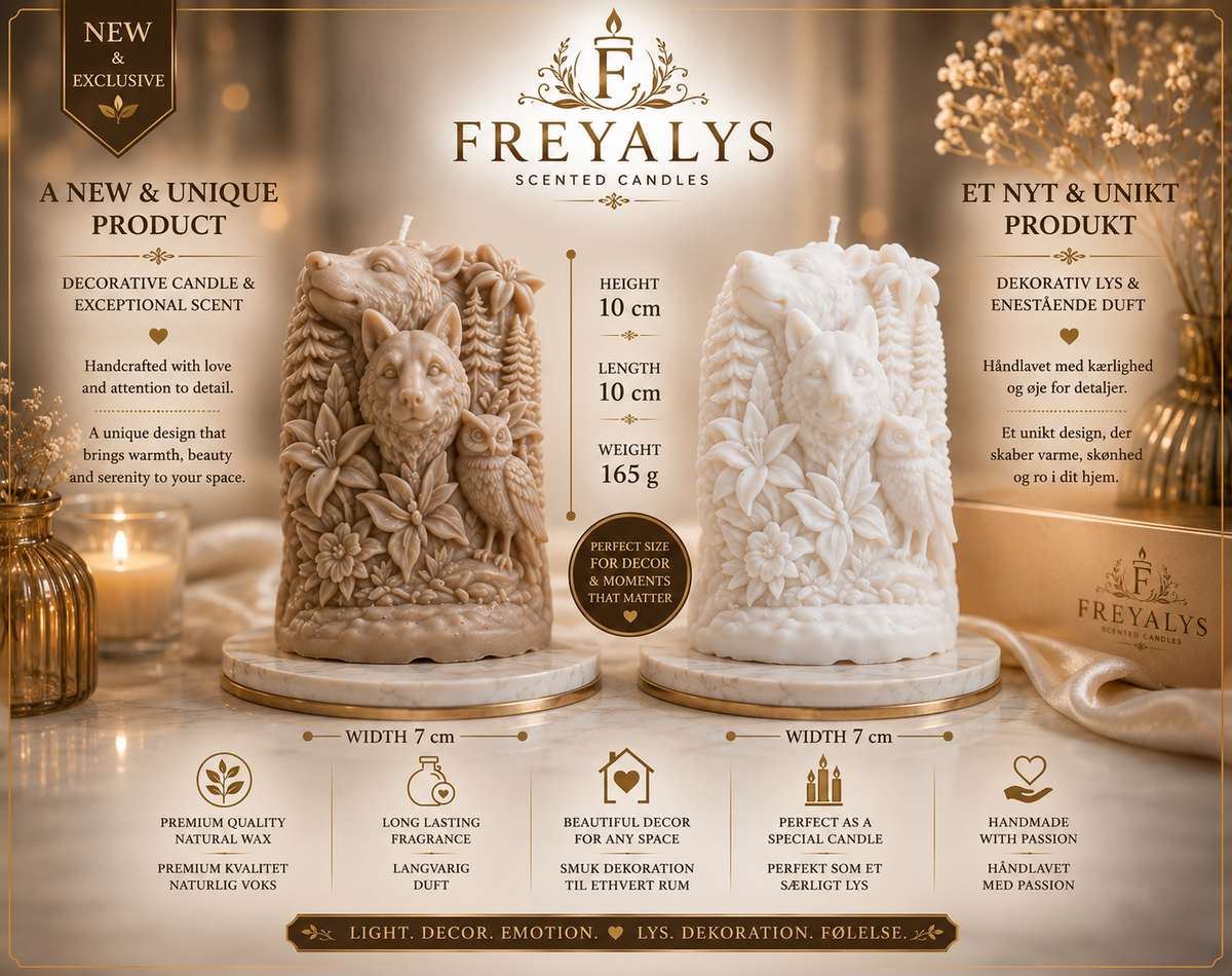 FREYALYS SCENTED CANDLES