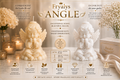 FREYALYS candle ( Angel shape )