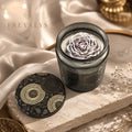 FREYALYS BLACK LUXURY SCENTED CANDLE  (FLORAL EDITION)